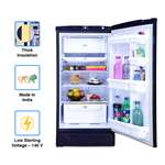 Godrej 185 L 2 Star Direct Cool Single Door Refrigerator (Pep Blue) 
